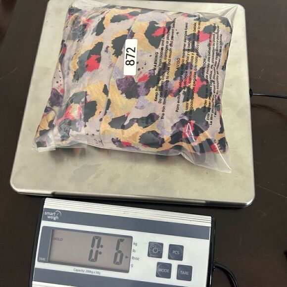 Blink London Joelle Leopard Peasant Blouse Multicolor Women’s Size M - Picture 15 of 15